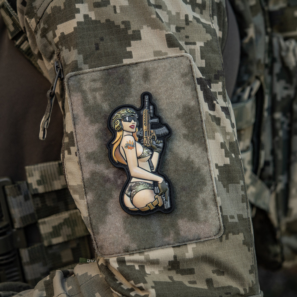 Patch Tactical Girl #4 PVC