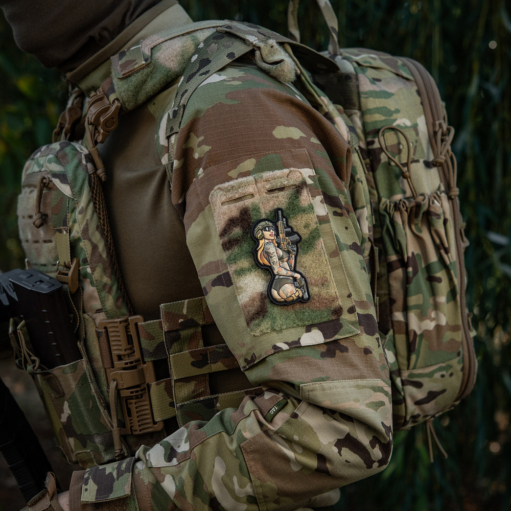 Patch Tactical Girl #4 PVC
