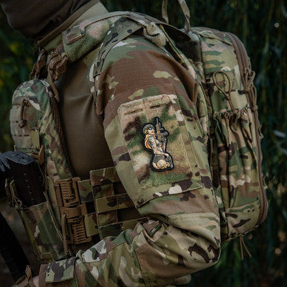 Patch Tactical Girl #4 PVC