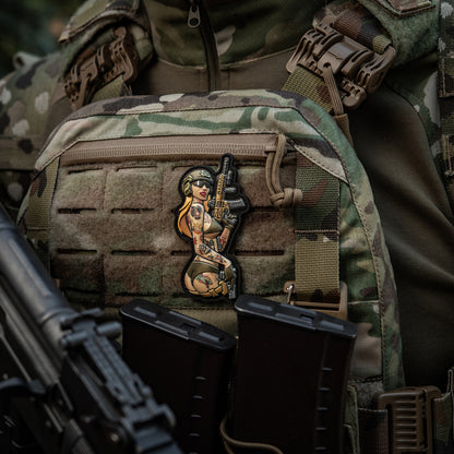 Patch Tactical Girl #4 PVC