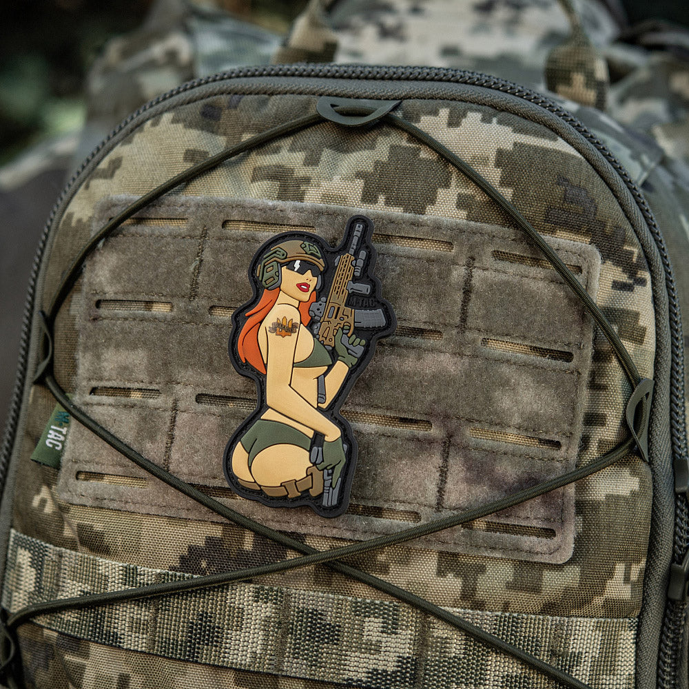 Patch Tactical Girl #4 PVC