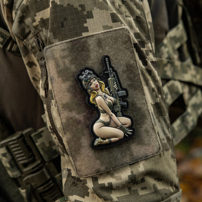 Patch Tactical Girl #5 PVC