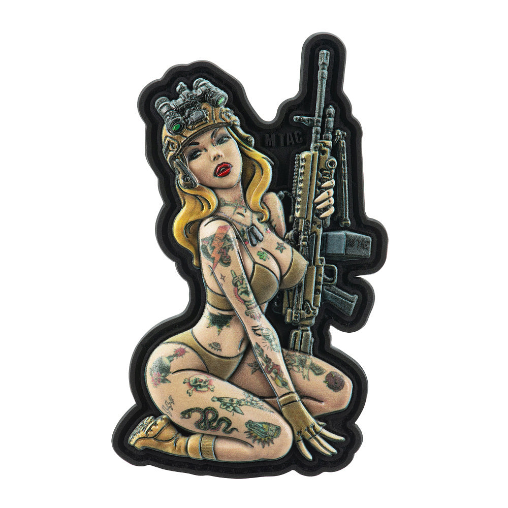 Patch Tactical Girl #5 PVC Hooligan