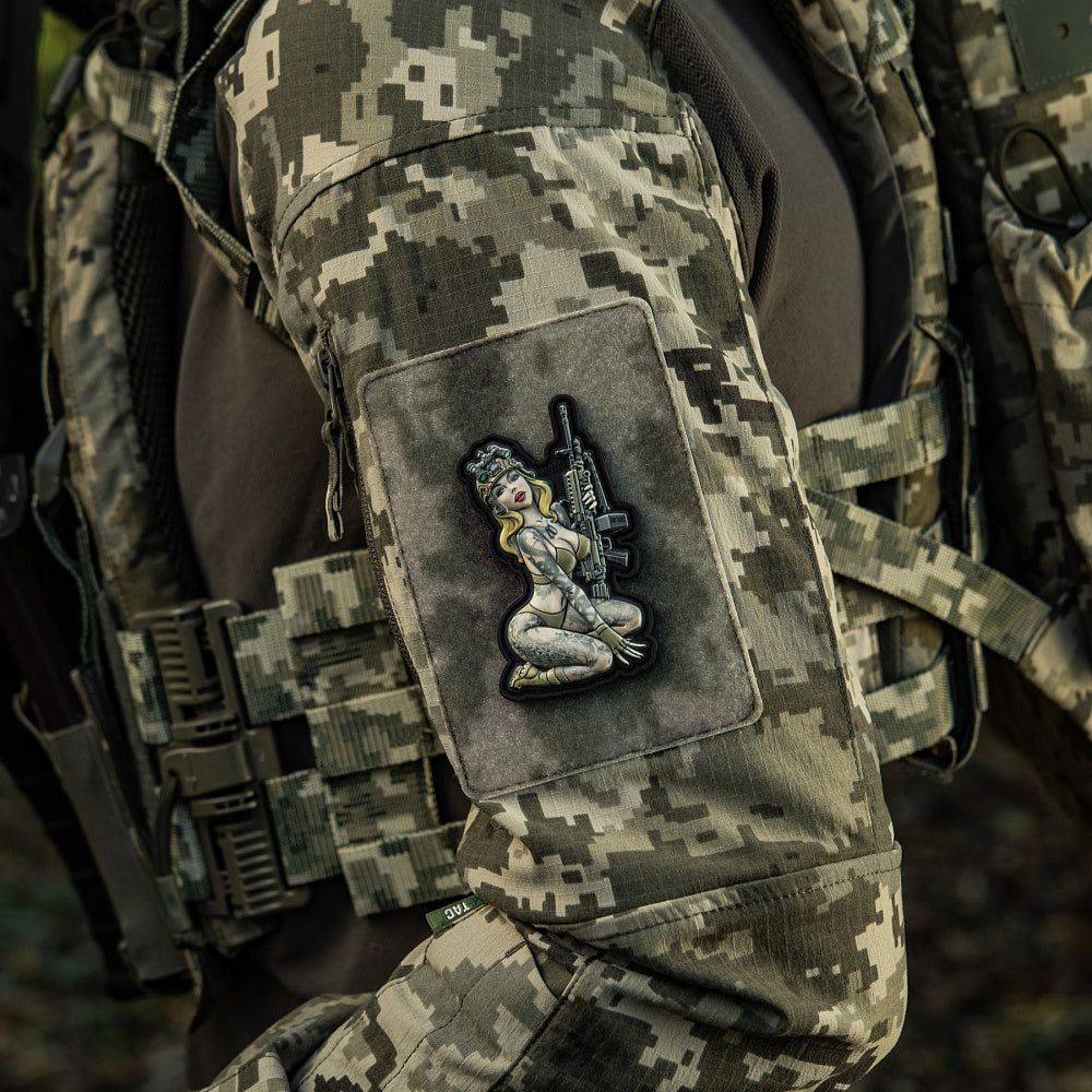 Patch Tactical Girl #5 PVC Skandinavik