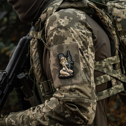 Patch Tactical Girl #5 PVC