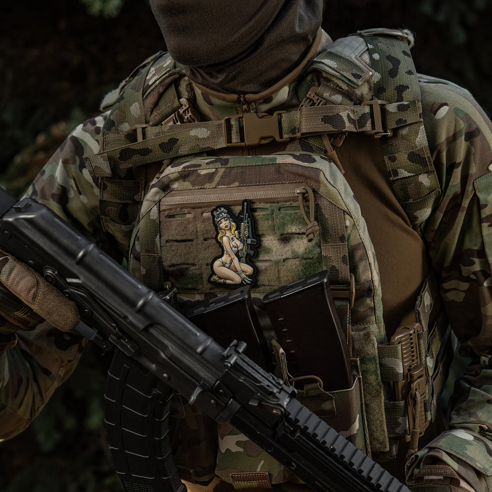 Patch Tactical Girl #5 PVC