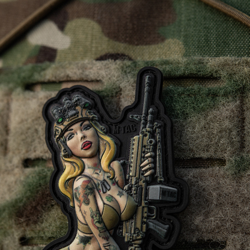 Patch Tactical Girl #5 PVC Hooligan