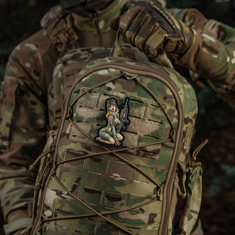 Patch Tactical Girl #5 PVC