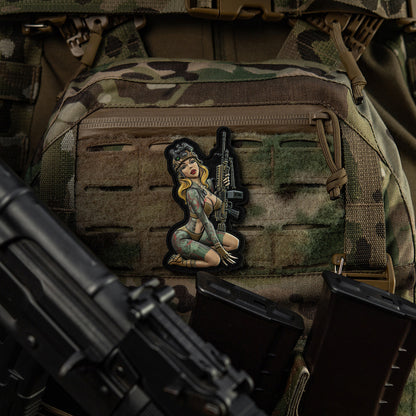 Patch Tactical Girl #5 PVC
