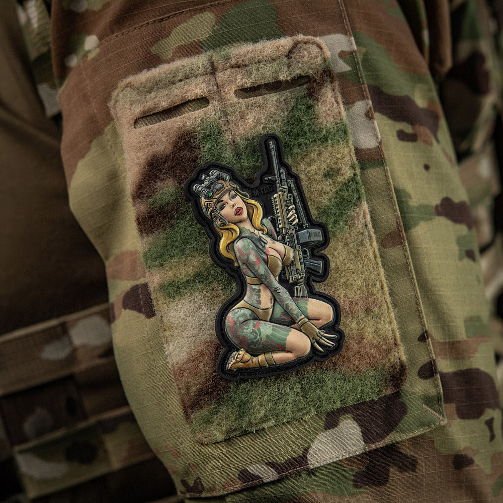 Patch Tactical Girl #5 PVC