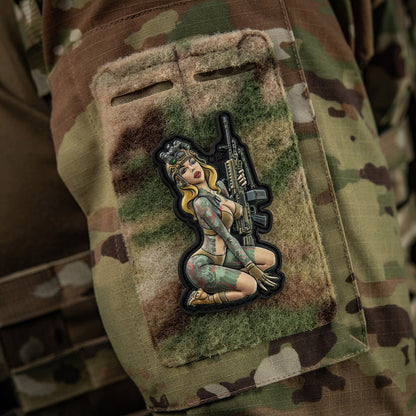 Patch Tactical Girl #5 PVC