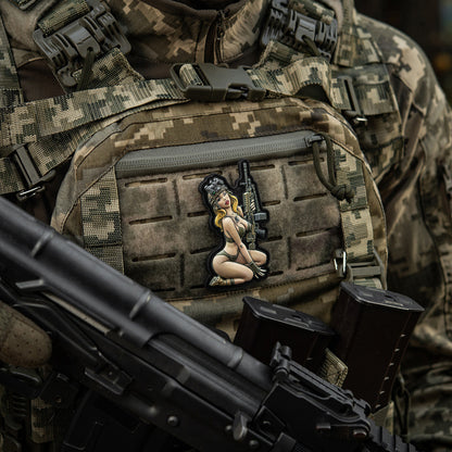 Patch Tactical Girl #5 PVC