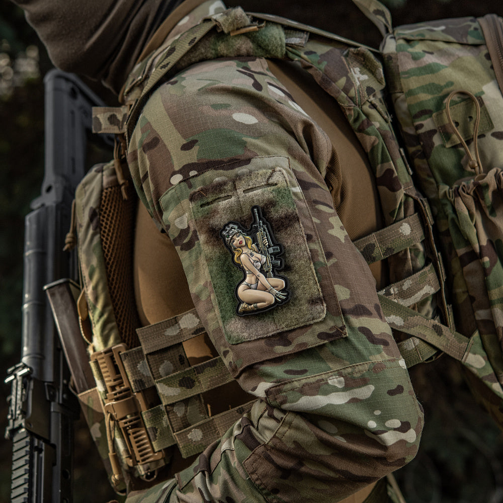 Patch Tactical Girl #5 PVC