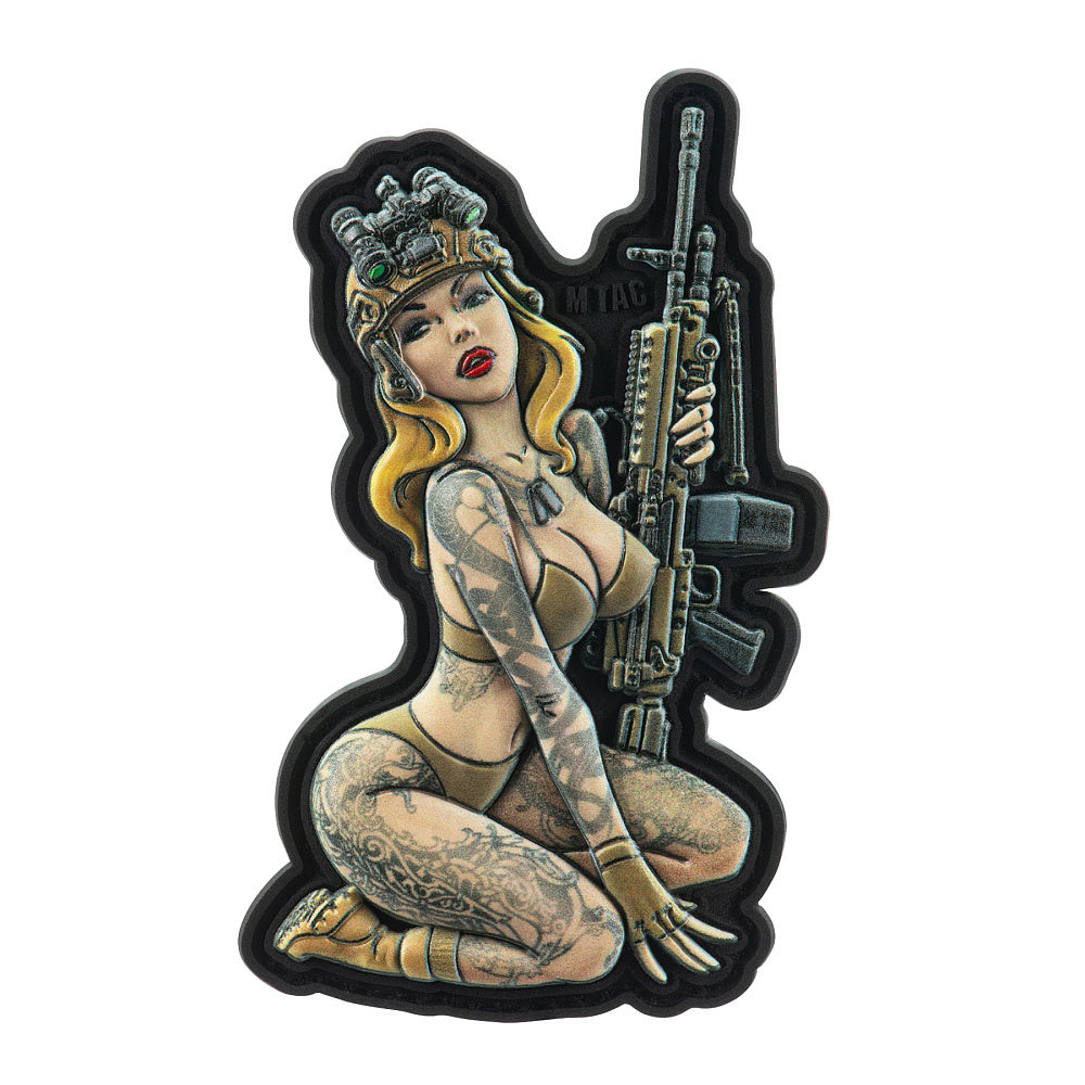 Patch Tactical Girl #5 PVC Skandinavik