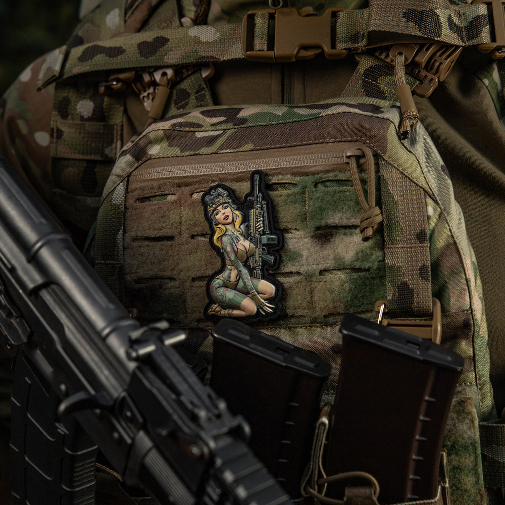 Patch Tactical Girl #5 PVC
