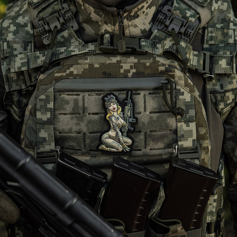 Patch Tactical Girl #5 PVC Skandinavik