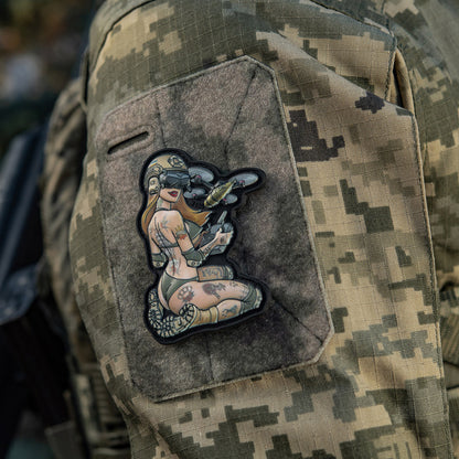 Patch Tactical Girl #6 PVC Hooligan