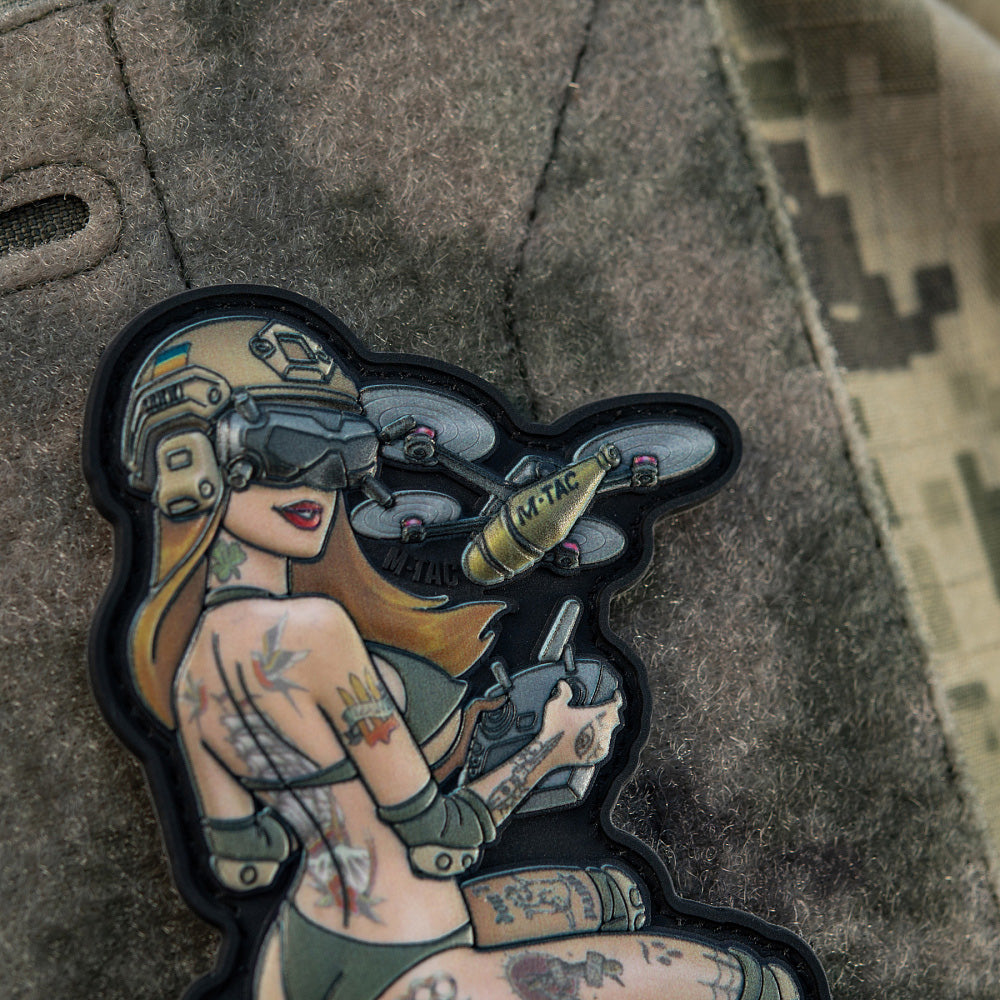 Patch Tactical Girl #6 PVC Hooligan