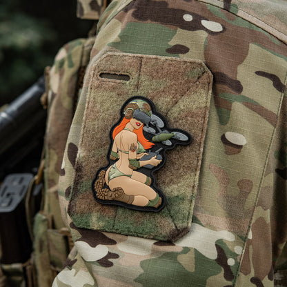 Patch Tactical girl #6 PVC