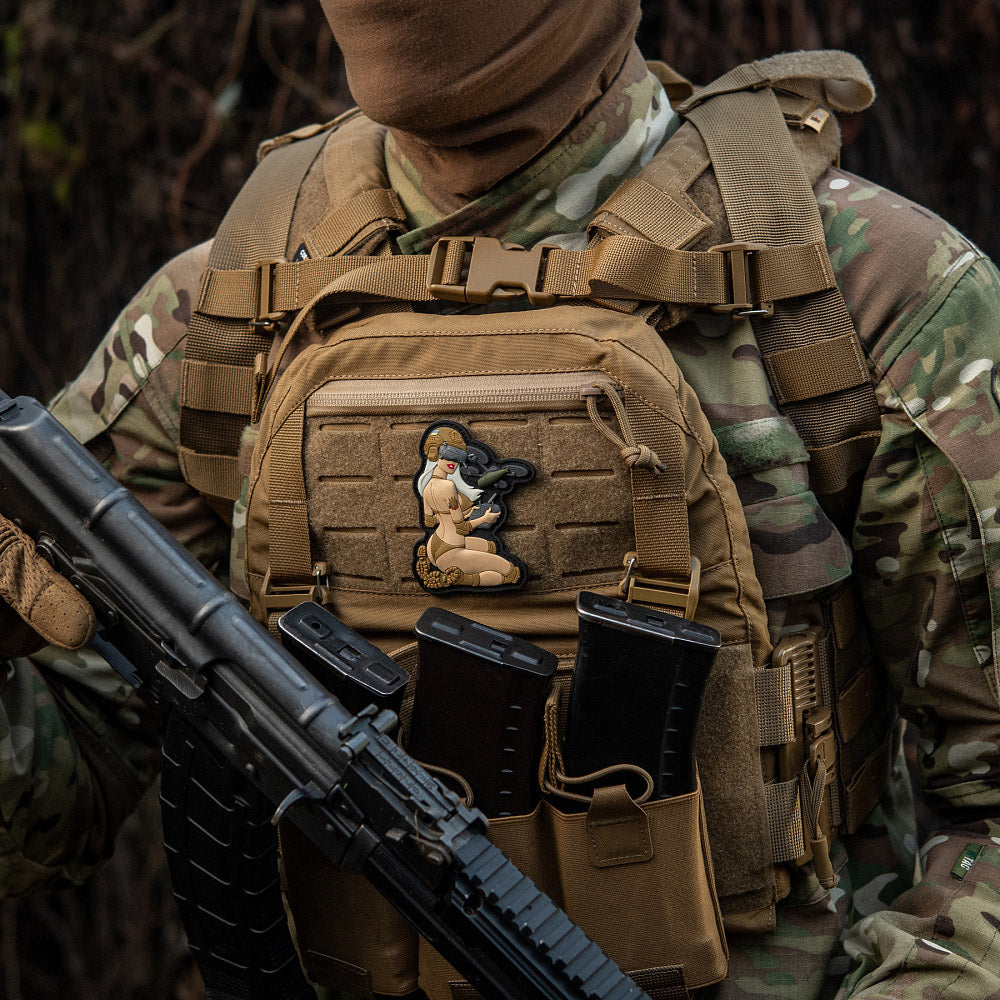Patch Tactical Girl #6 PVC