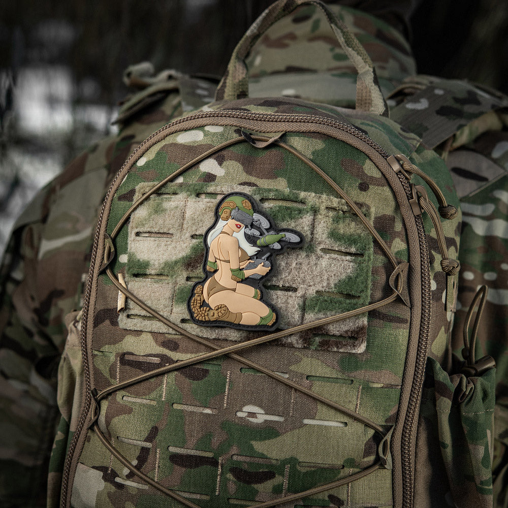 Patch Tactical Girl #6 PVC