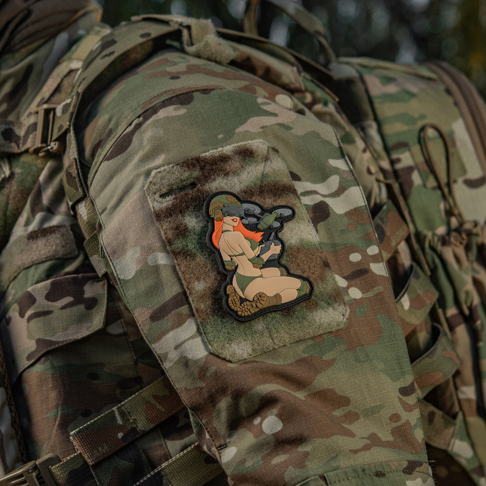 Patch Tactical Girl #6 PVC