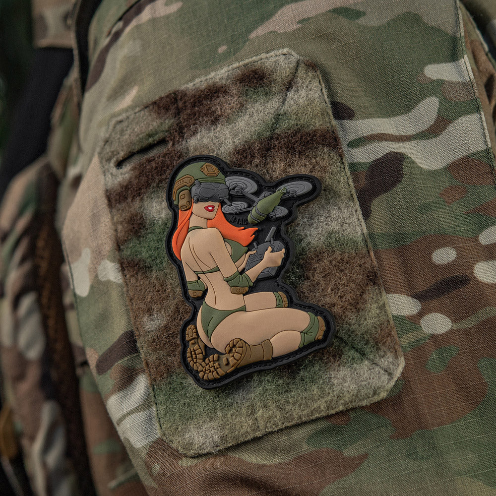Patch Tactical Girl #6 PVC