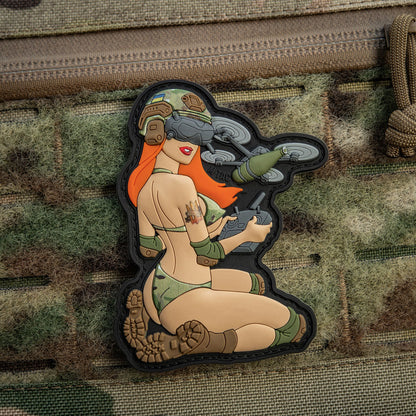 Patch Tactical girl #6 PVC