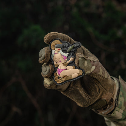 Patch Tactical Girl #6 PVC
