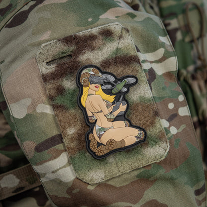 Patch Tactical Girl #6 PVC