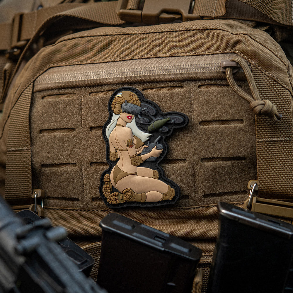Patch Tactical Girl #6 PVC
