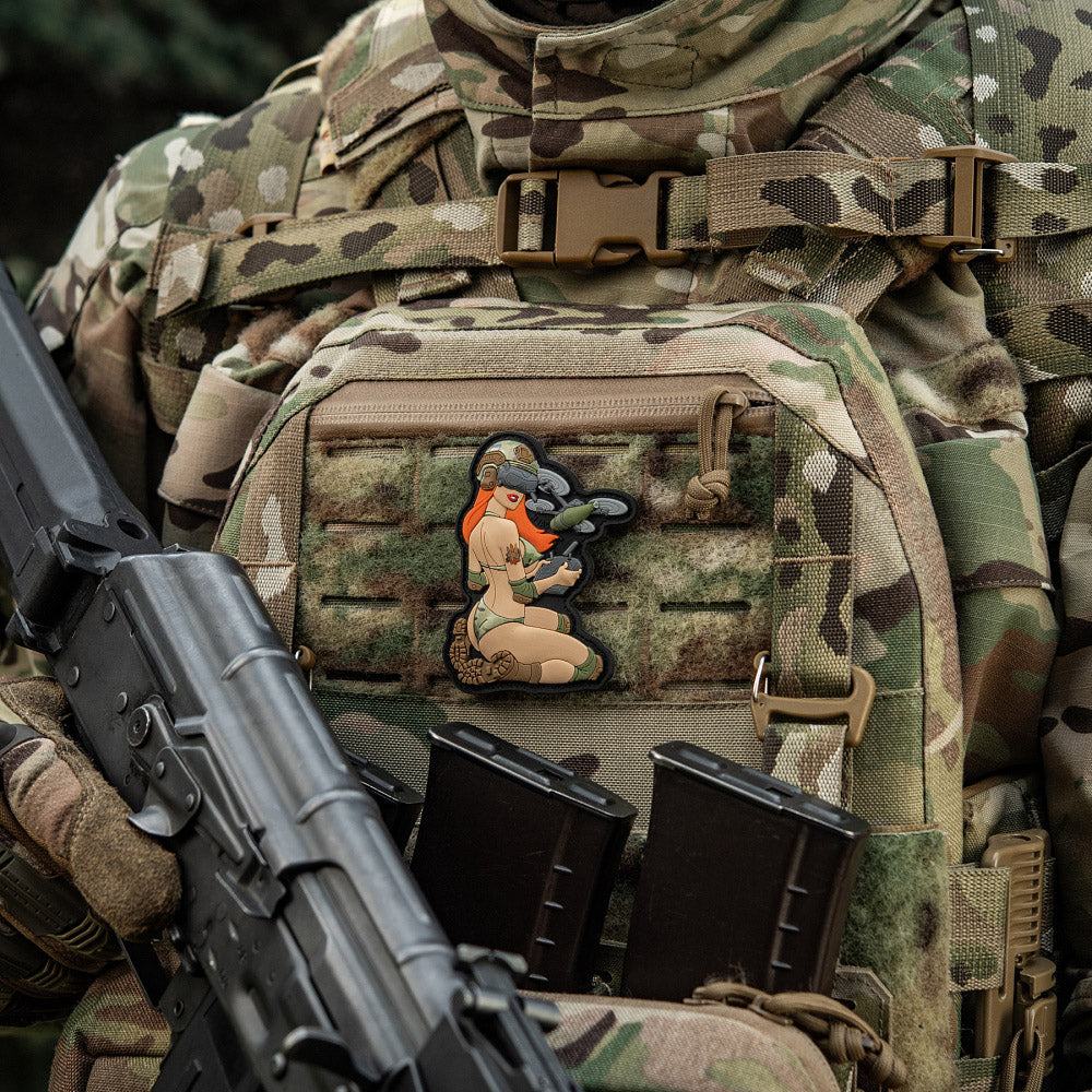 Patch Tactical girl #6 PVC