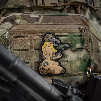 Patch Tactical Girl #6 PVC