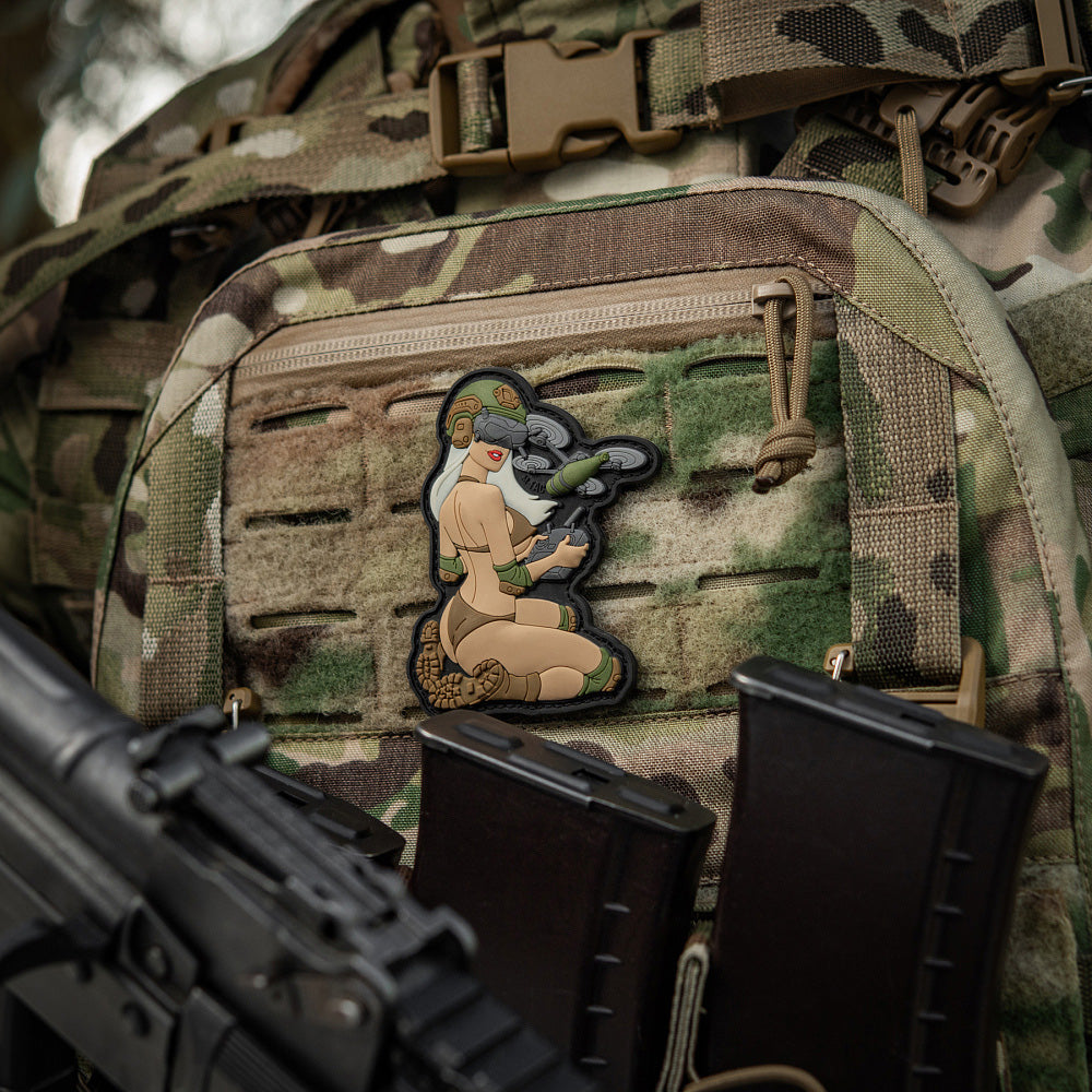 Patch Tactical Girl #6 PVC