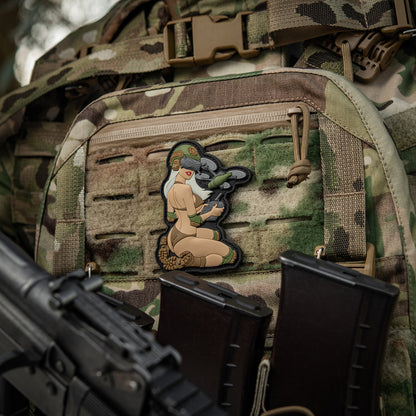 Patch Tactical Girl #6 PVC