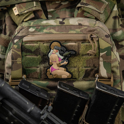 Patch Tactical Girl #6 PVC