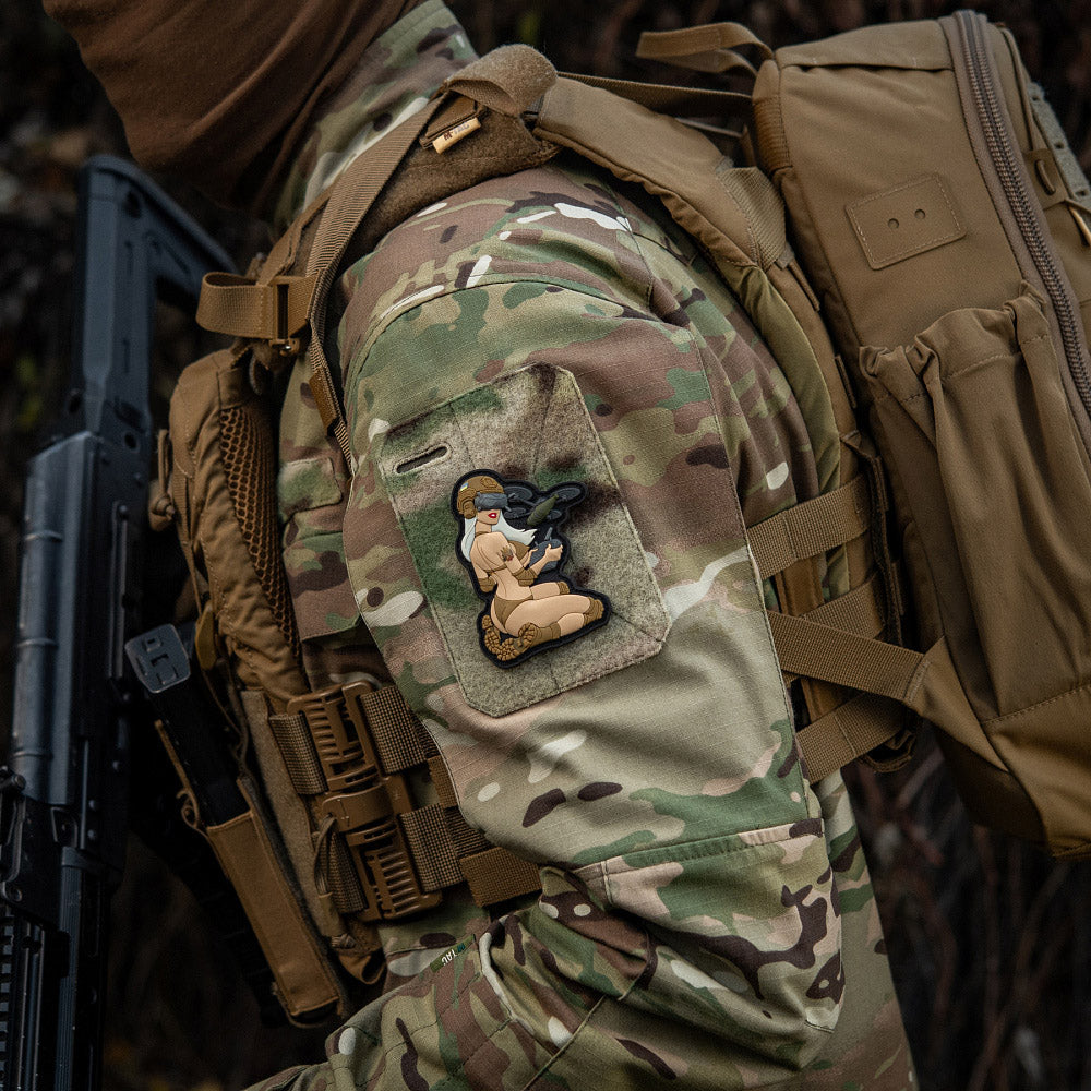 Patch Tactical Girl #6 PVC