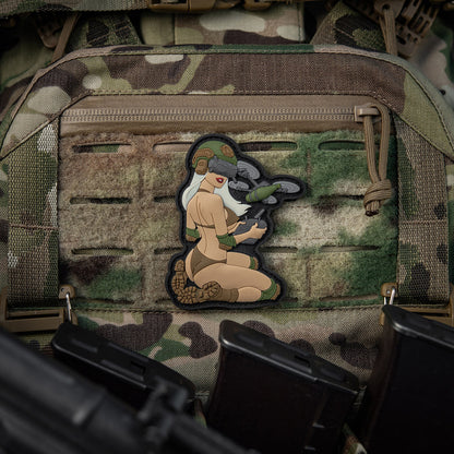 Patch Tactical Girl #6 PVC