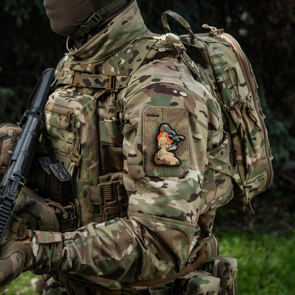 Patch Tactical girl #6 PVC
