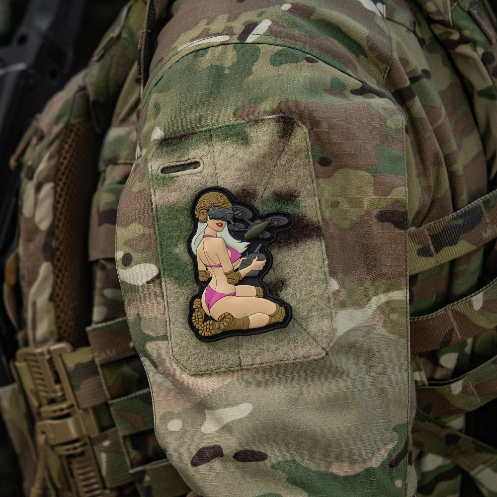 Patch Tactical Girl #6 PVC