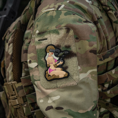 Patch Tactical Girl #6 PVC