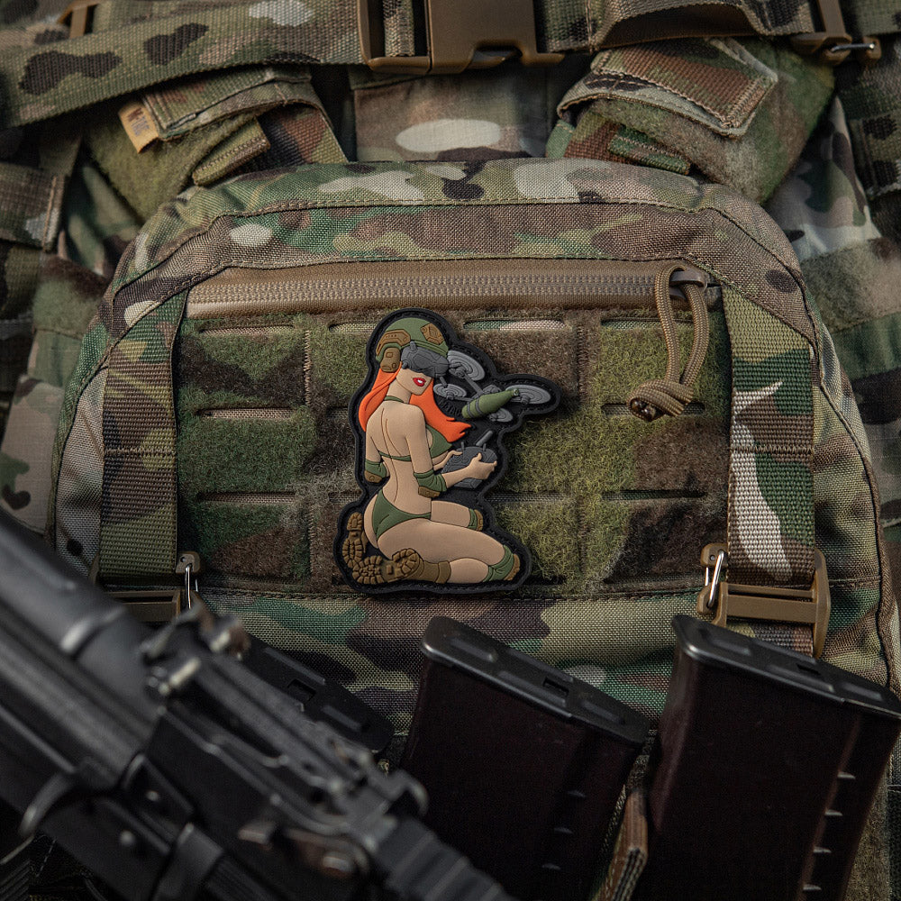 Patch Tactical Girl #6 PVC
