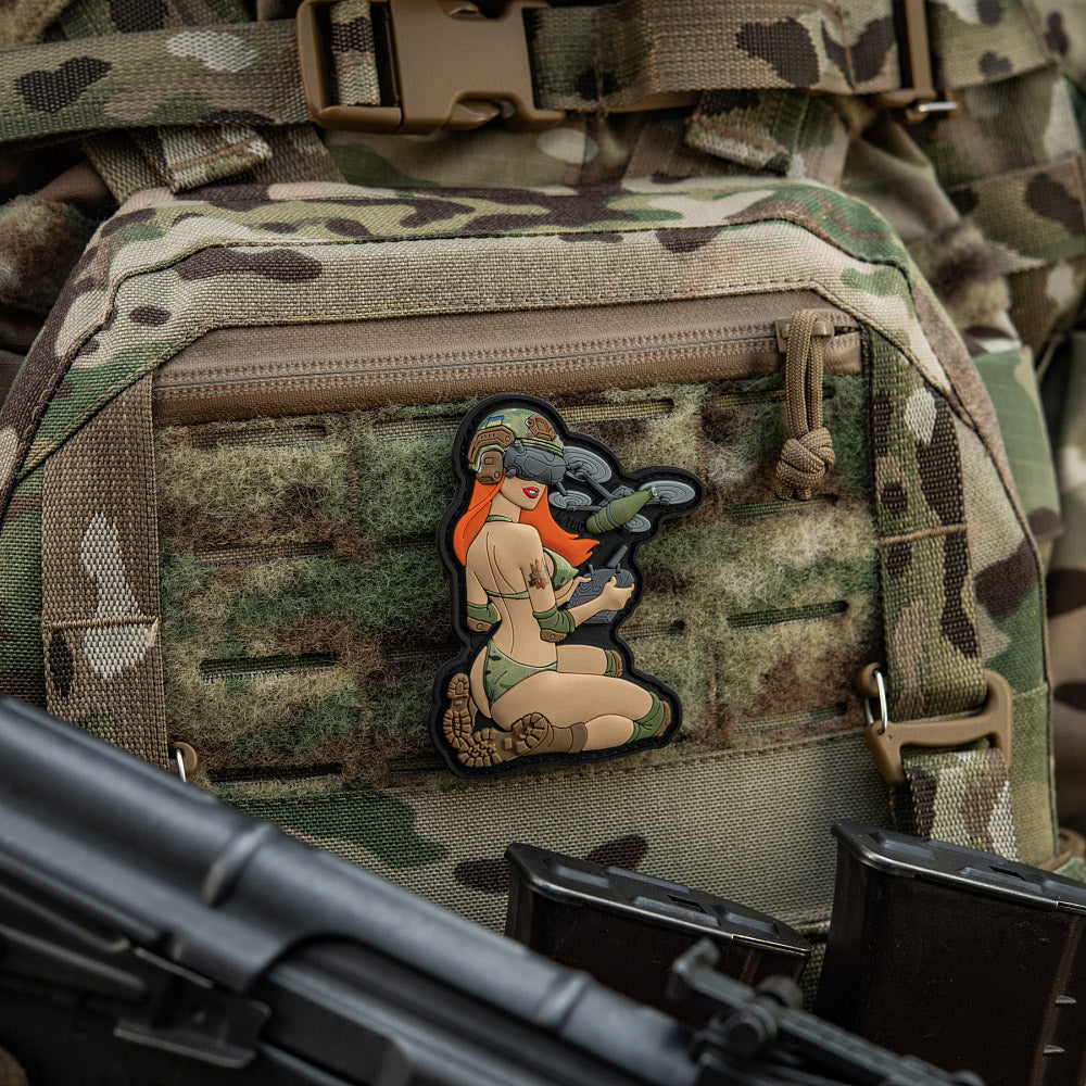 Patch Tactical girl #6 PVC