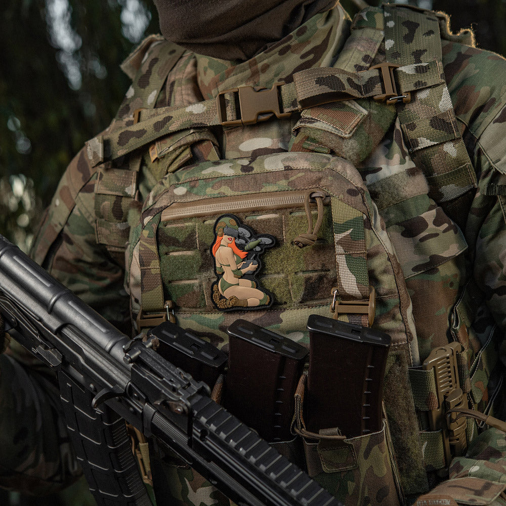 Patch Tactical Girl #6 PVC