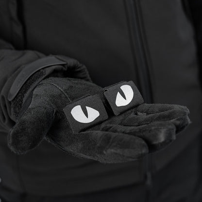 Patch Tiger Eyes Laser Cut (couple) Reflective