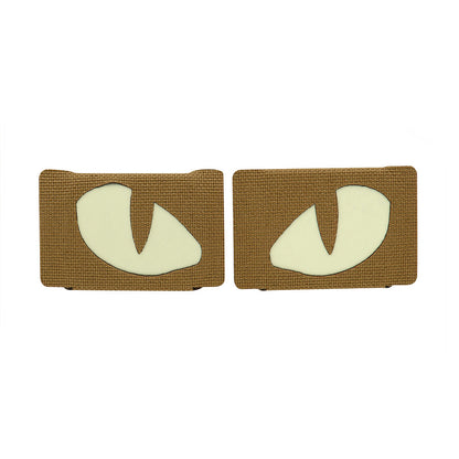 Patch Tiger Eyes Laser Cut (couple)