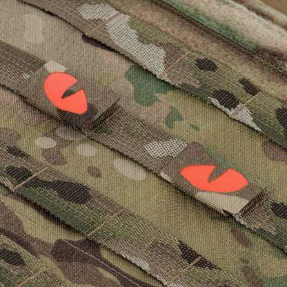 Patch Tiger Eyes Laser Cut (couple)