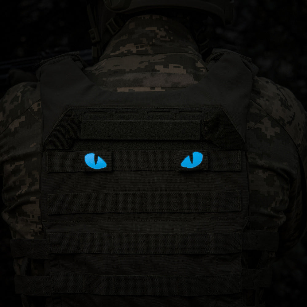 Patch Tiger Eyes Laser Cut (couple)
