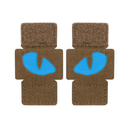 Patch Tiger Eyes Laser Cut (couple)