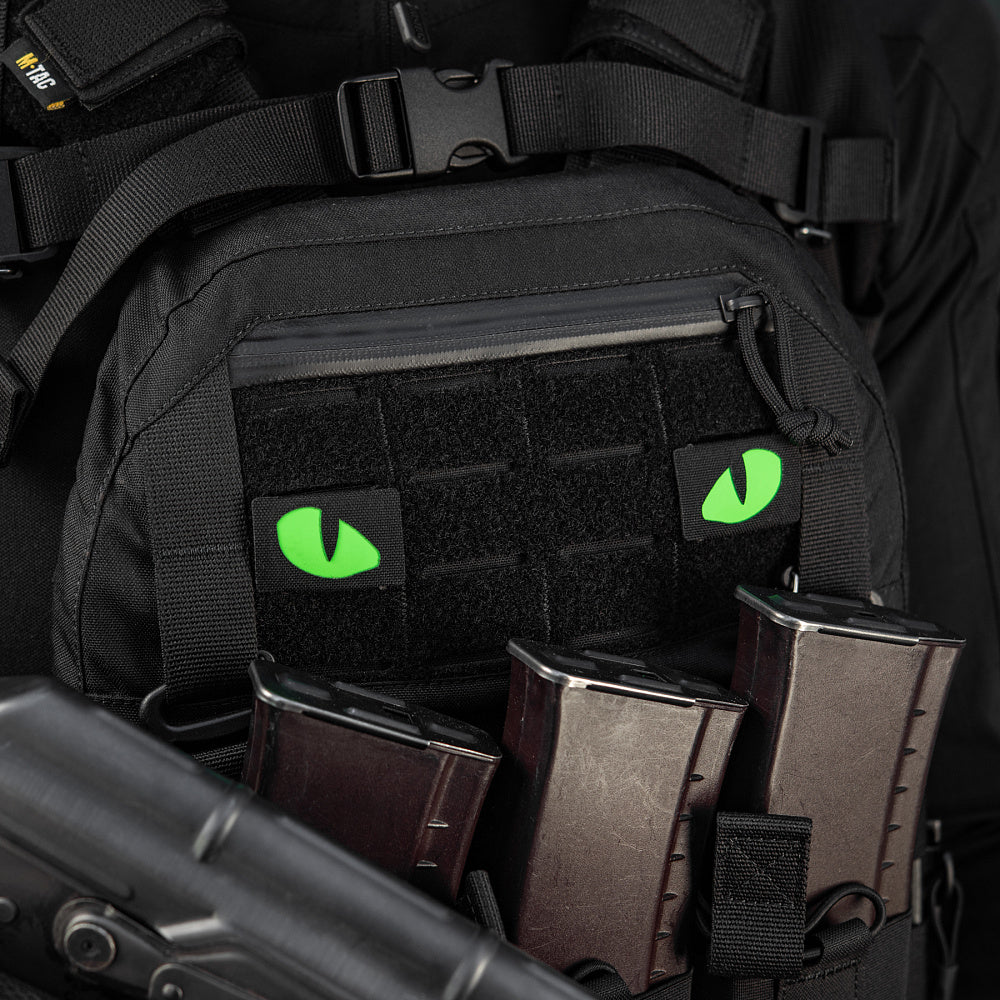 Patch Tiger Eyes Laser Cut (PAIR)